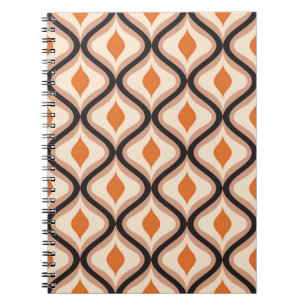 Cuaderno patrón de ornamento abstracto sin fisuras Ilustrac