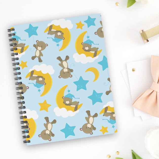Cuaderno Patrón De Osos, Osos Cubiertos, Osos De Teddy, Est (Subido por el creador)