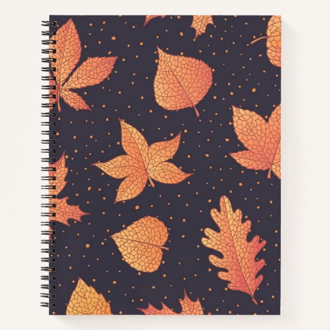 Cuaderno Patrón de otoño (Anverso)