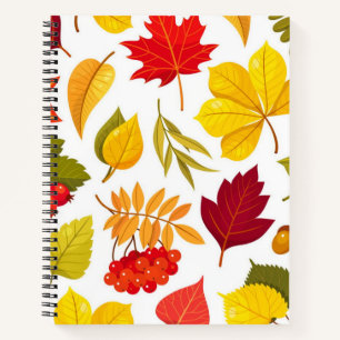 Cuaderno Patrón de otoño
