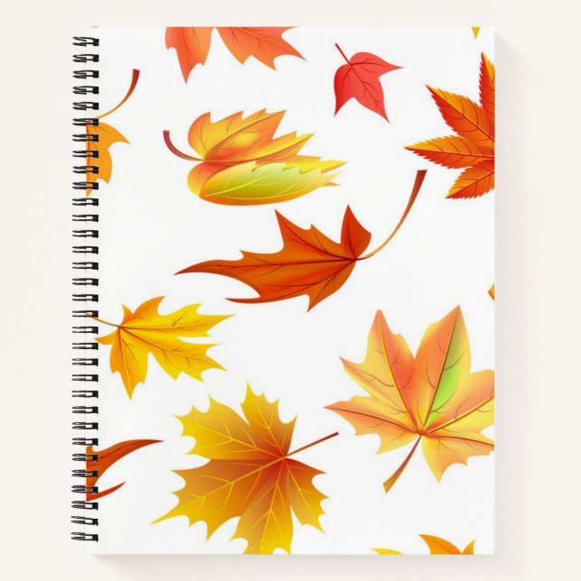 Cuaderno Patrón de otoño (Anverso)