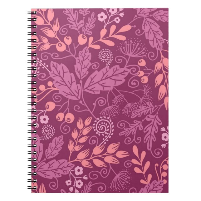 Cuaderno Patrón de otoño (Frente)
