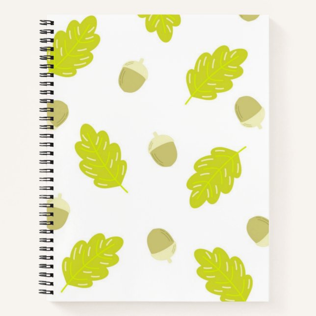 Cuaderno Patrón de otoño (Anverso)