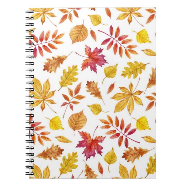 Cuaderno Patrón de otoño (Frente)