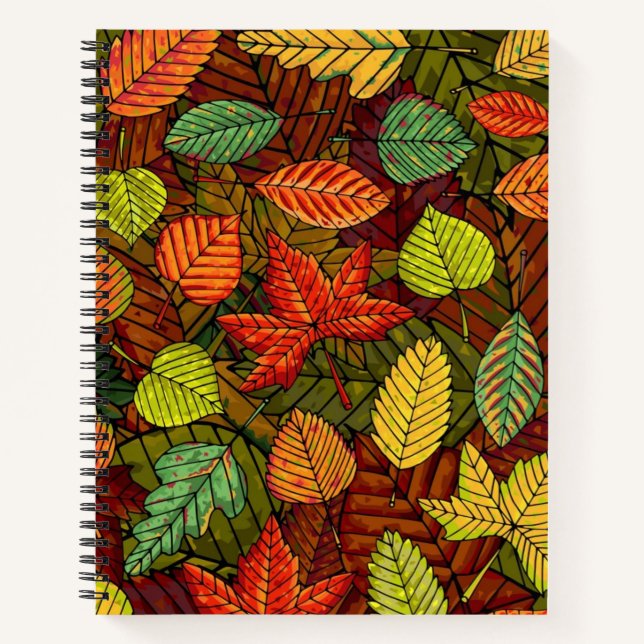 Cuaderno Patrón de otoño (Anverso)