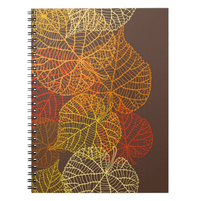 Cuaderno Patrón de otoño (Frente)