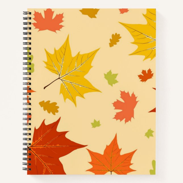 Cuaderno Patrón de otoño (Anverso)