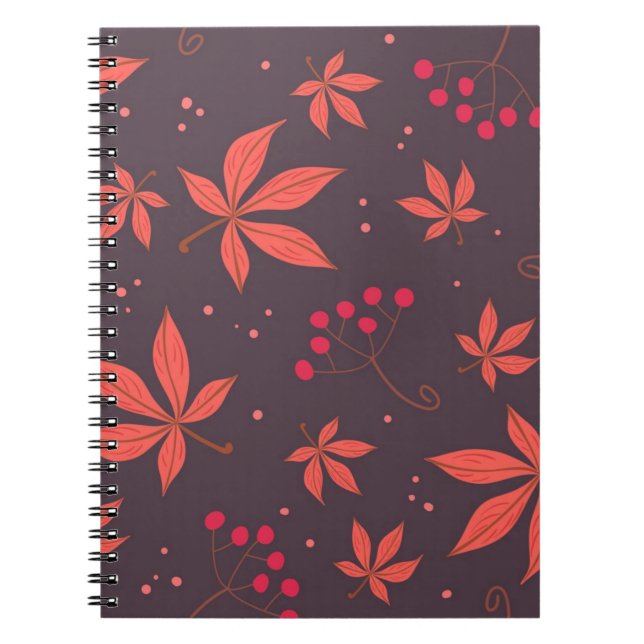 Cuaderno Patrón de otoño (Frente)