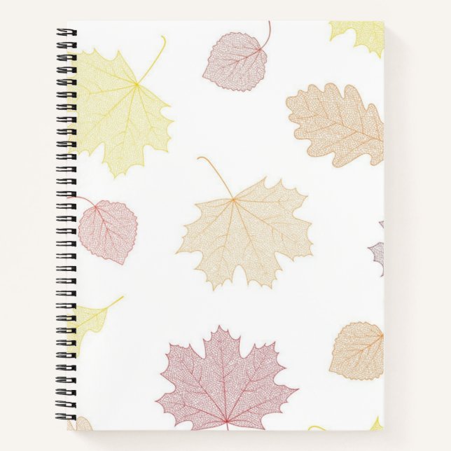 Cuaderno Patrón de otoño (Anverso)