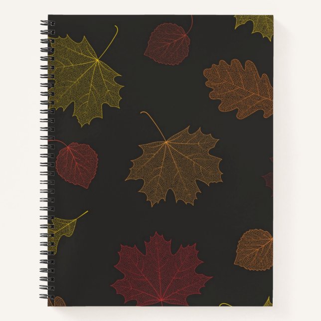 Cuaderno Patrón de otoño (Anverso)