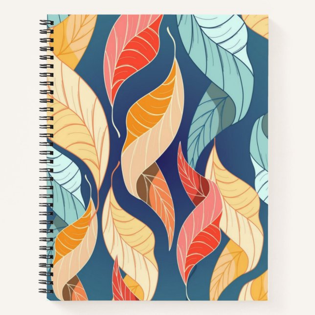 Cuaderno Patrón de otoño (Anverso)