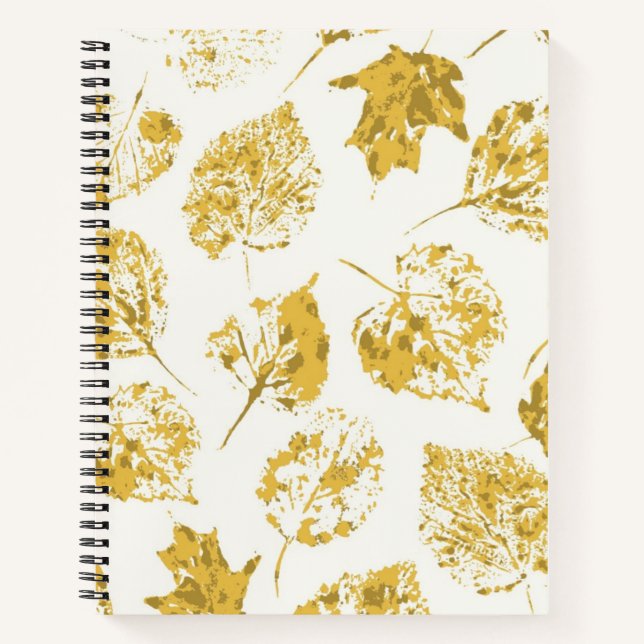 Cuaderno Patrón de otoño (Anverso)