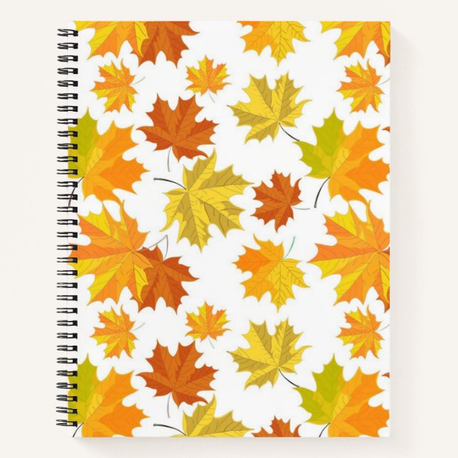 Cuaderno Patrón de otoño (Anverso)
