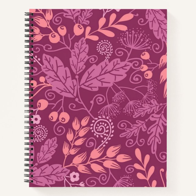 Cuaderno Patrón de otoño (Anverso)