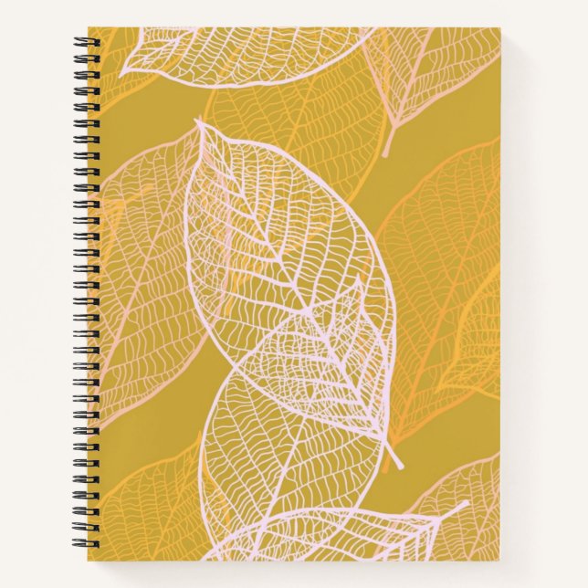 Cuaderno Patrón de otoño (Anverso)