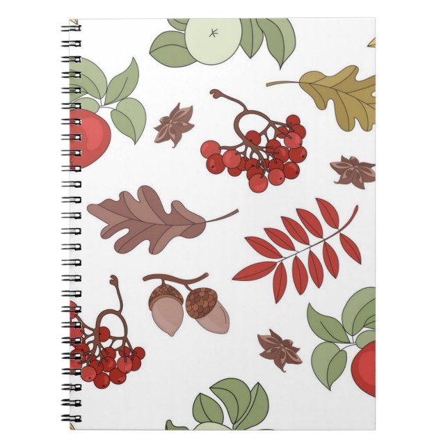 Cuaderno Patrón de otoño (Frente)
