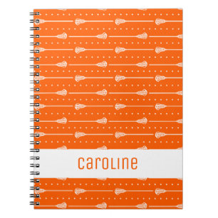 Cuaderno Patrón de palillos blancos y líneas punteadas nara