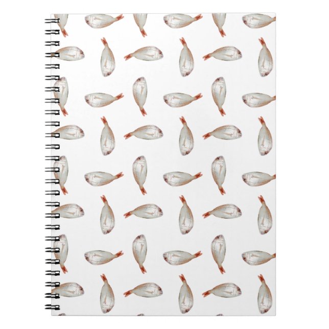 Cuaderno Patrón de peces (Frente)