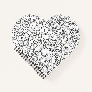 Cuaderno Patrón de pecho adulto gracioso