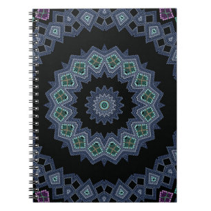 Cuaderno Patrón de perlas bordadas