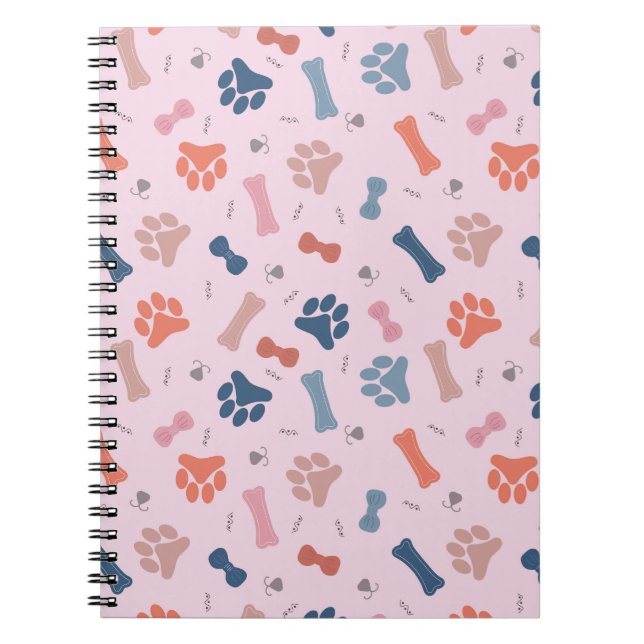 Cuaderno patrón de perrita (Frente)