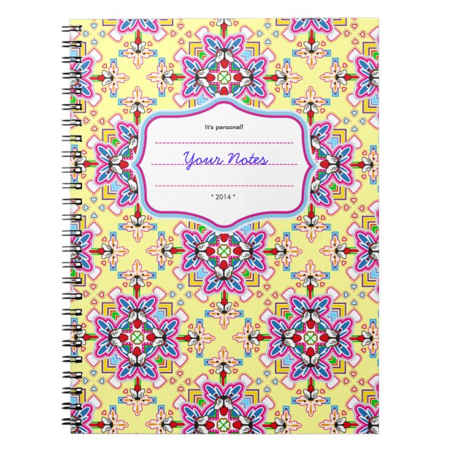 Cuaderno Patrón de perro Carnevale (Frente)