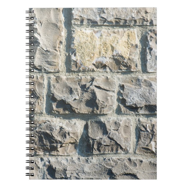 Cuaderno Patrón de piedra (Frente)