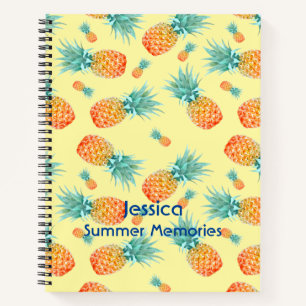 Cuaderno Patrón de piña