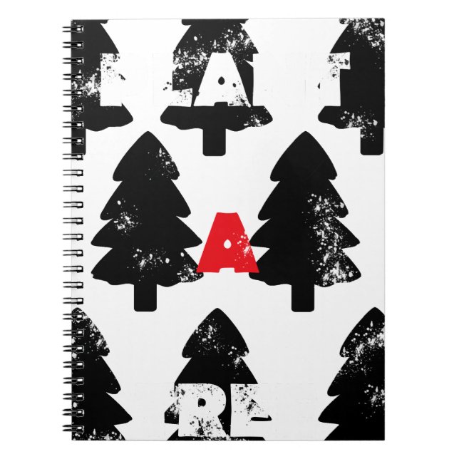 Cuaderno Patrón de plantar un árbol (Frente)