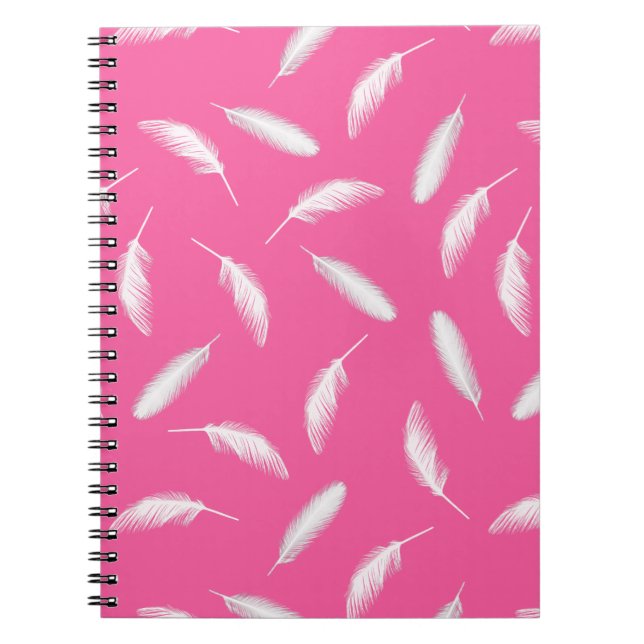 Cuaderno Patrón de plumas (Frente)