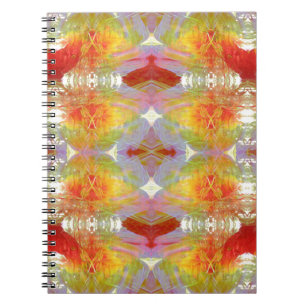 Cuaderno Patrón de plumas de loro