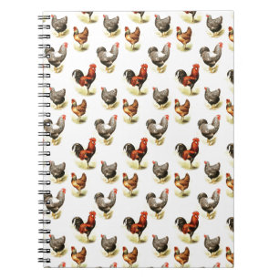 Cuaderno Patrón de pollo del país