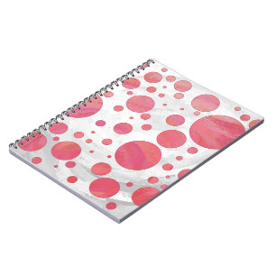 Cuaderno Patrón de punto de giro de Salmon