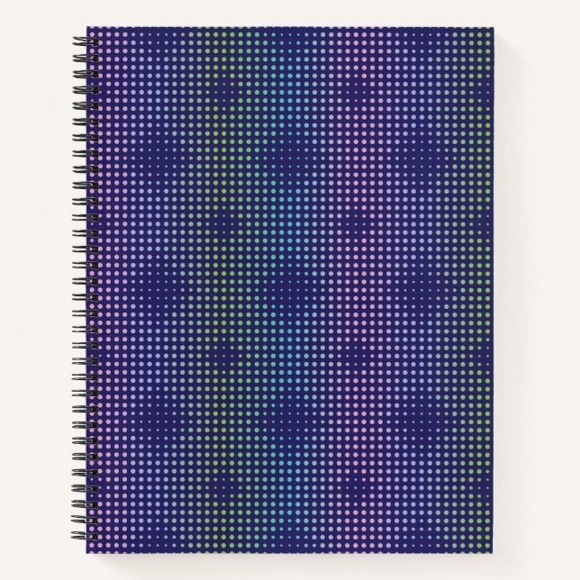 Cuaderno Patrón de puntos holográficos irlandeses (Anverso)