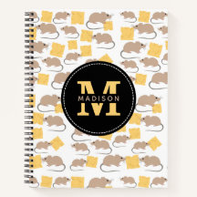 Patrón de queso de roedor de ratón lindo