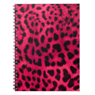 Cuaderno Patrón de queso rosado caliente