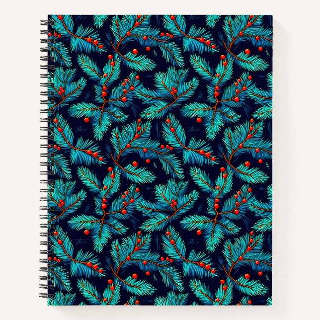 Cuaderno Patrón De Rama De navidades-82397 (Anverso)