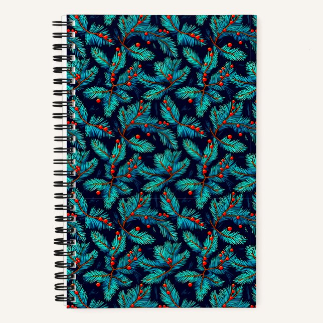 Cuaderno Patrón De Rama De navidades-82397 (Anverso)