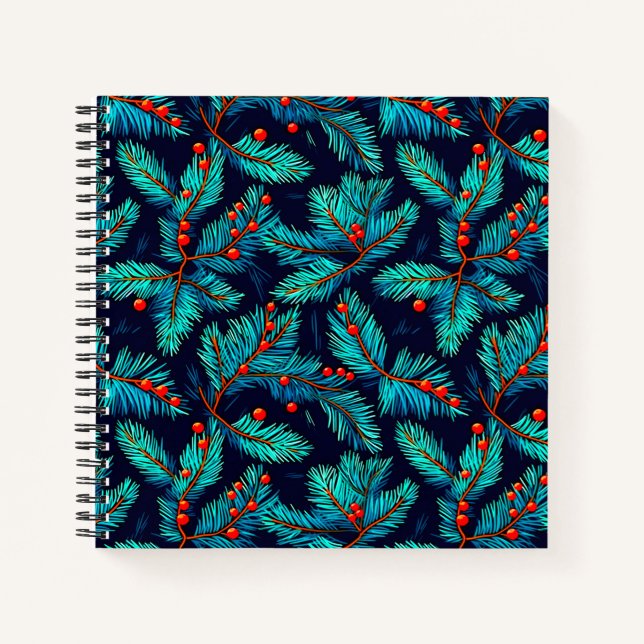 Cuaderno Patrón De Rama De navidades-82397 (Anverso)
