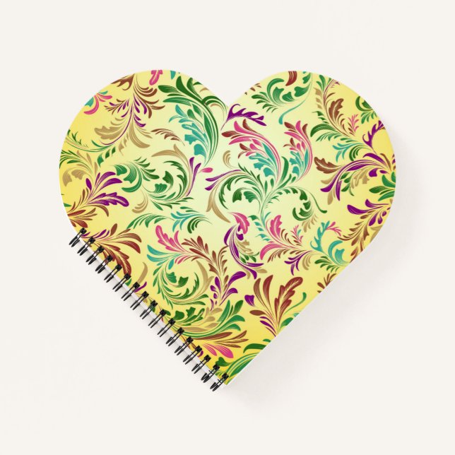 Cuaderno Patrón de ramas Diseño-78466 (Anverso)