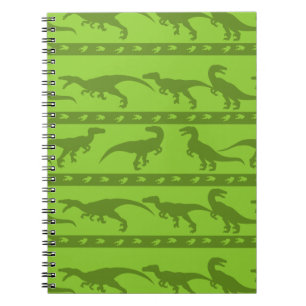 Cuaderno Patrón de rapero verde