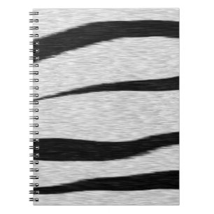 Cuaderno Patrón de rayas de tigre.