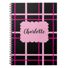 Cuaderno Patrón de rayas frescas