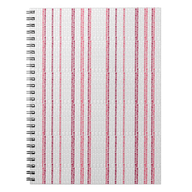Cuaderno Patrón de rayas punteadas. (Frente)