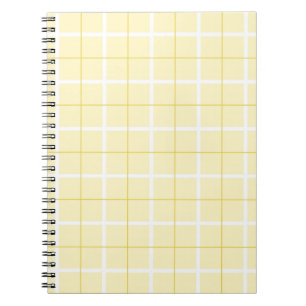 Cuaderno Patrón de rayas verticales de color suave diseño d