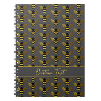 CUADERNO PATRÓN DE REPETICIÓN DE LA BARRA DE ORO NEGRO BOMB