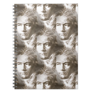 Cuaderno Patrón de retrato de Beethoven