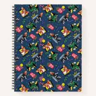 Cuaderno Patrón de Retrowave de los 80 de Gremlins™