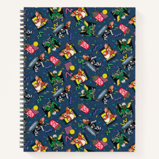 Cuaderno Patrón de Retrowave de los 80 de Gremlins™