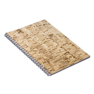 Cuaderno Patrón de roble de corcho